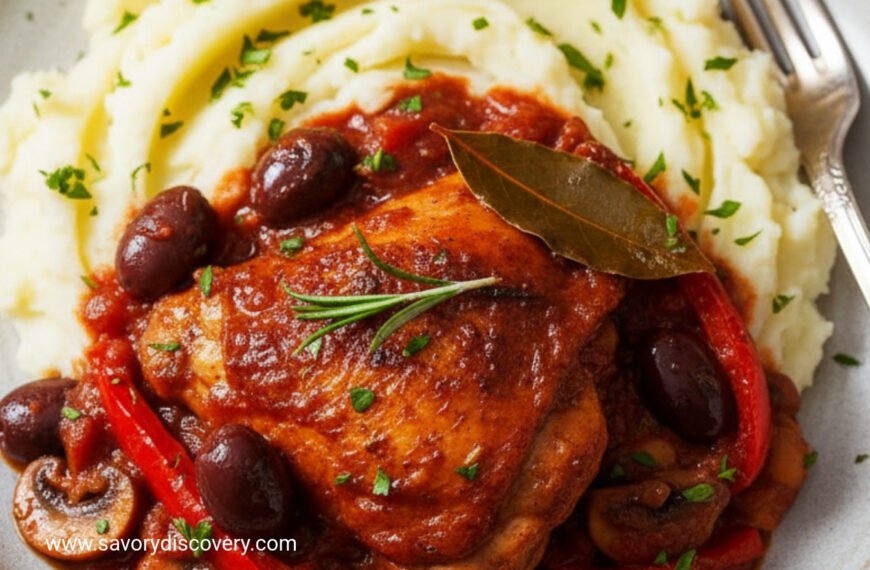 Authentic Chicken Cacciatore Recipe (Just like Nonna made!)