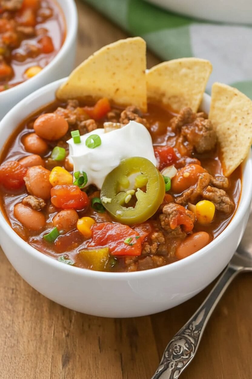 Simple and Hearty Taco Soup