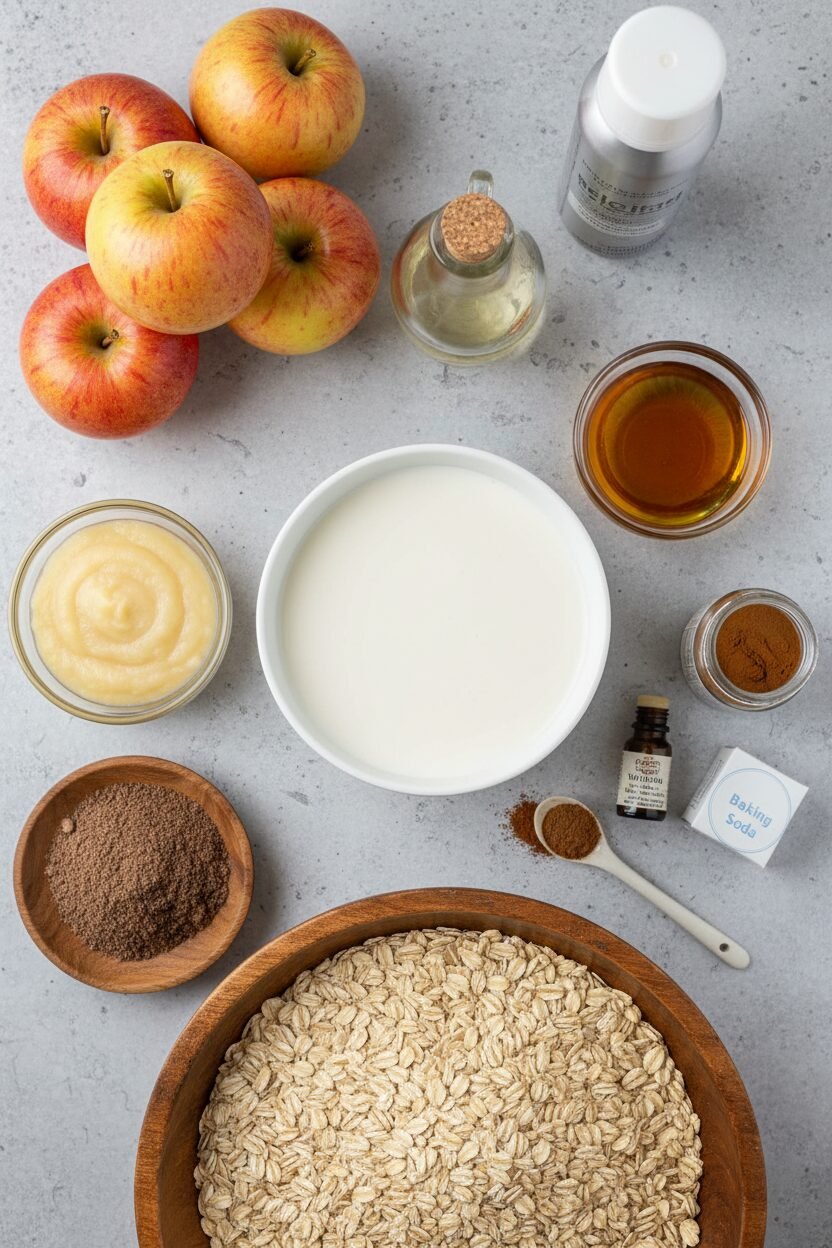 Apple Cinnamon Baked Oatmeal Breakfast