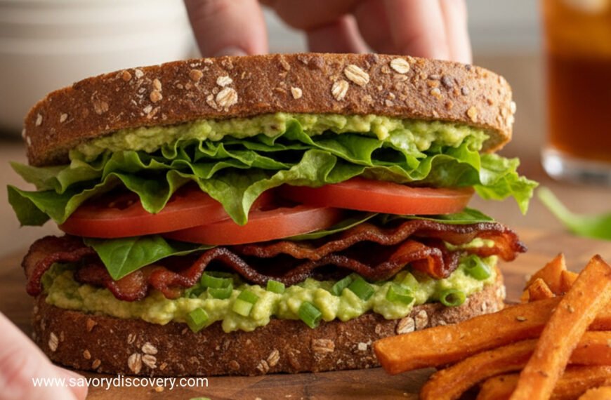 Classic BLT Sandwich with Avocado