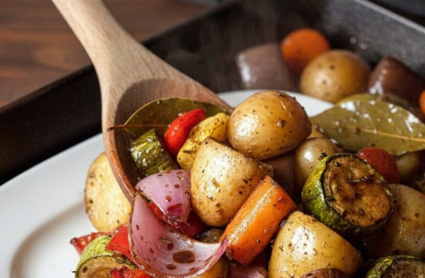 Balsamic Honey Glazed Roasted Roots