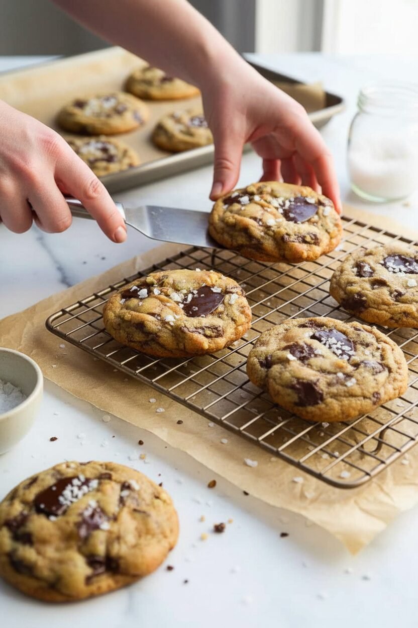 Brown Butter Sea Salt Chocolate Chip Cookies