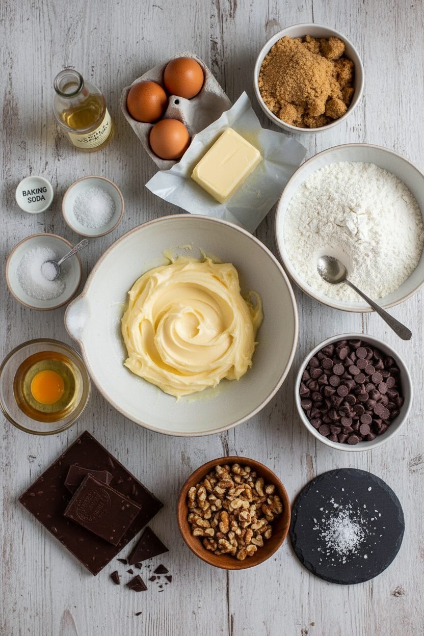 Brown Butter Sea Salt Chocolate Chip Cookies