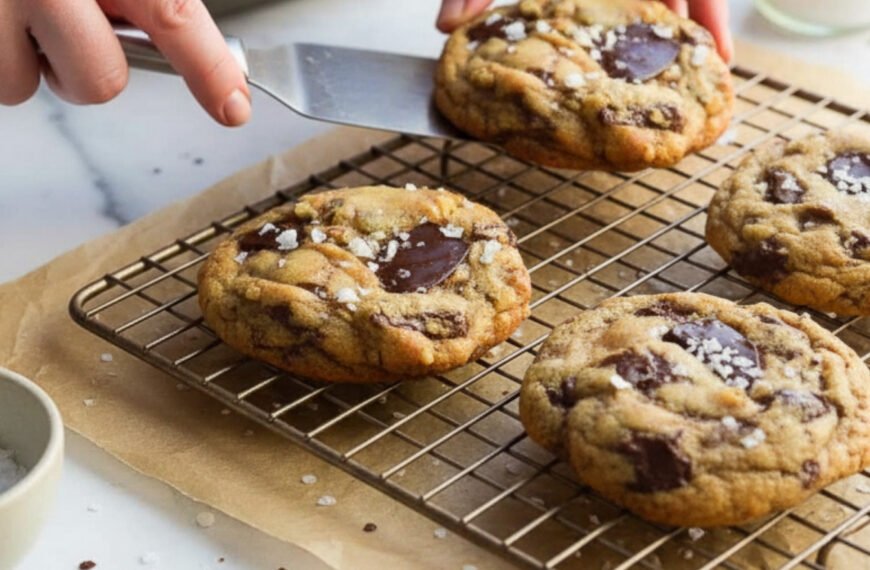 Brown Butter Sea Salt Chocolate Chip Cookies