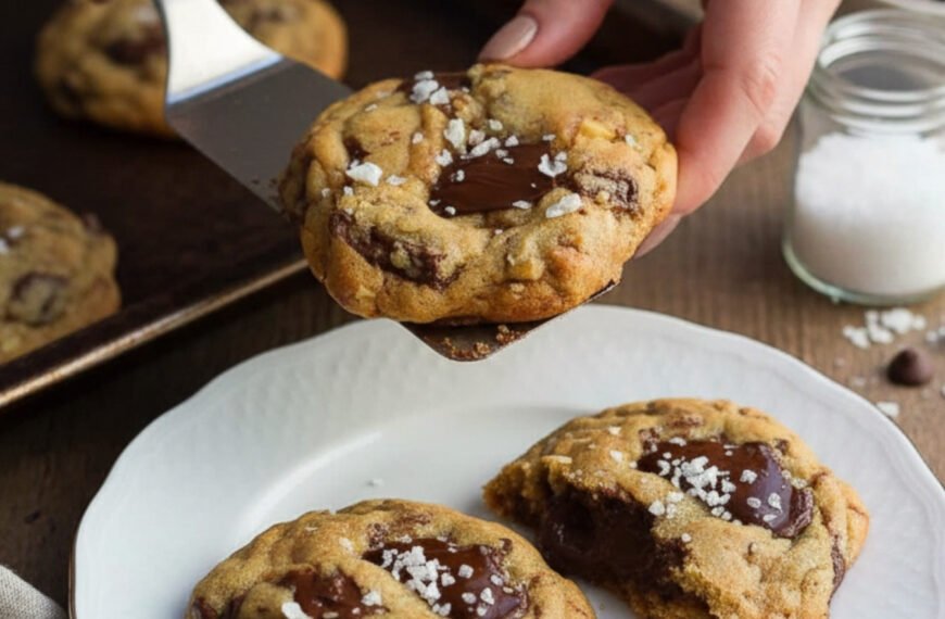 Best Ever Chocolate Chip Cookies with Sea Salt and Brown Butter