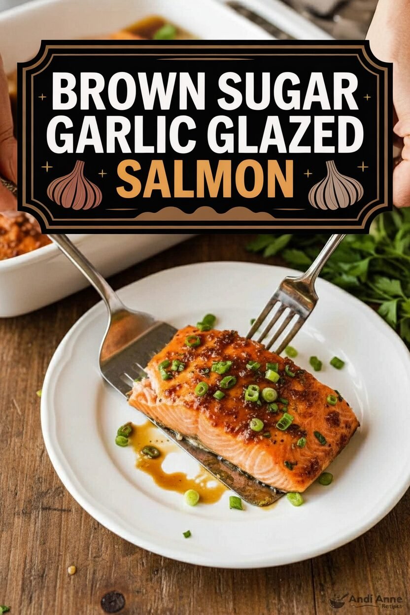 Brown Sugar Garlic Glazed Salmon