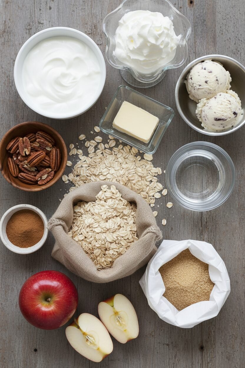 Cinnamon Oat Baked Apple Delight