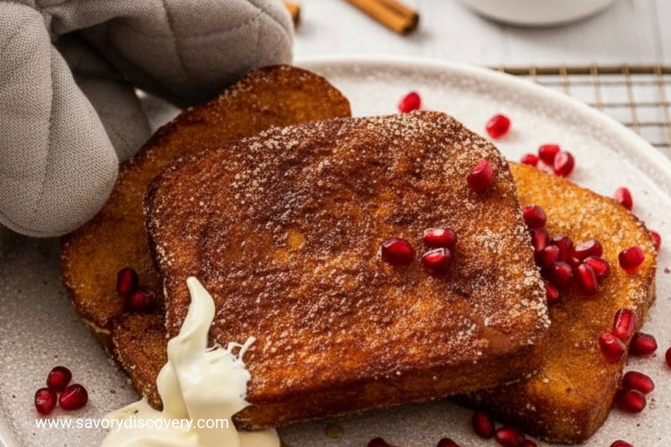 Cinnamon Sugar Crusted French Toast