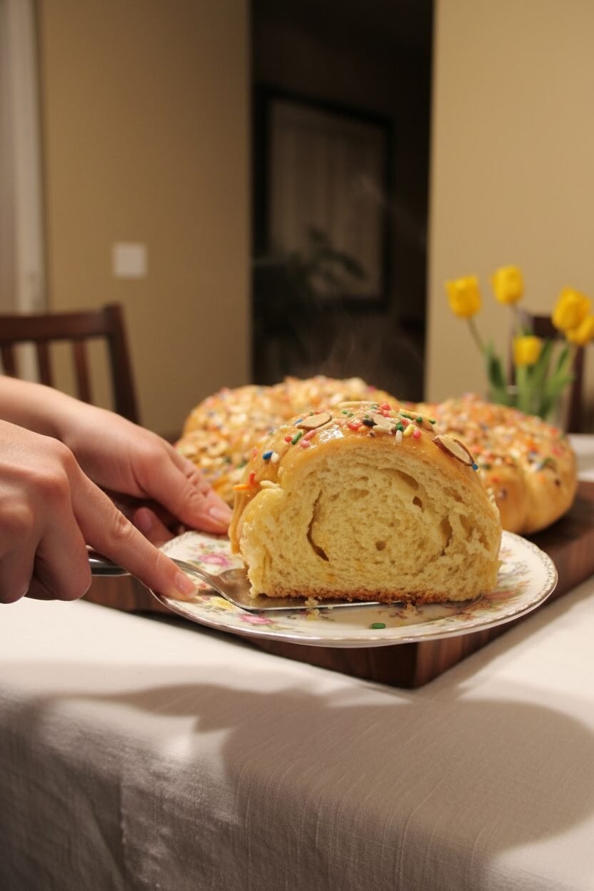 Citrus Almond Easter Bread