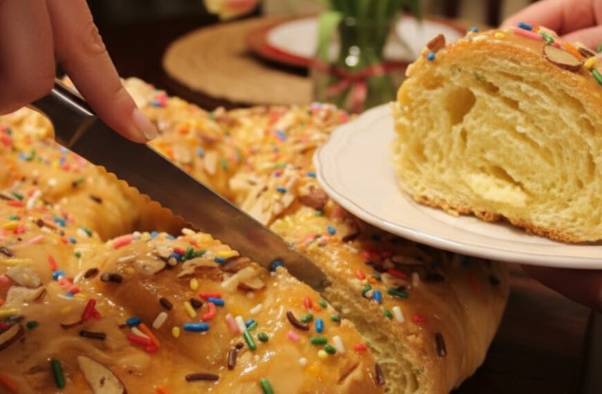 Citrus Almond Easter Bread