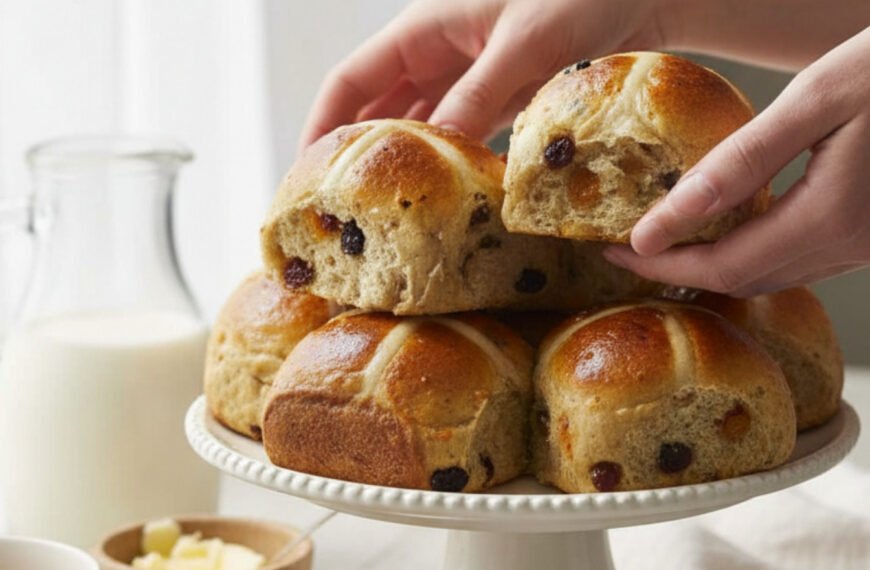 Citrus Spiced Hot Cross Buns