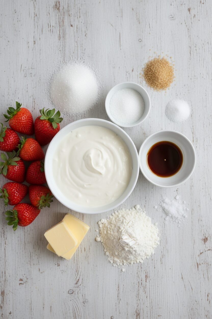 Classic Strawberry Shortcake with Fresh Whipped Cream
