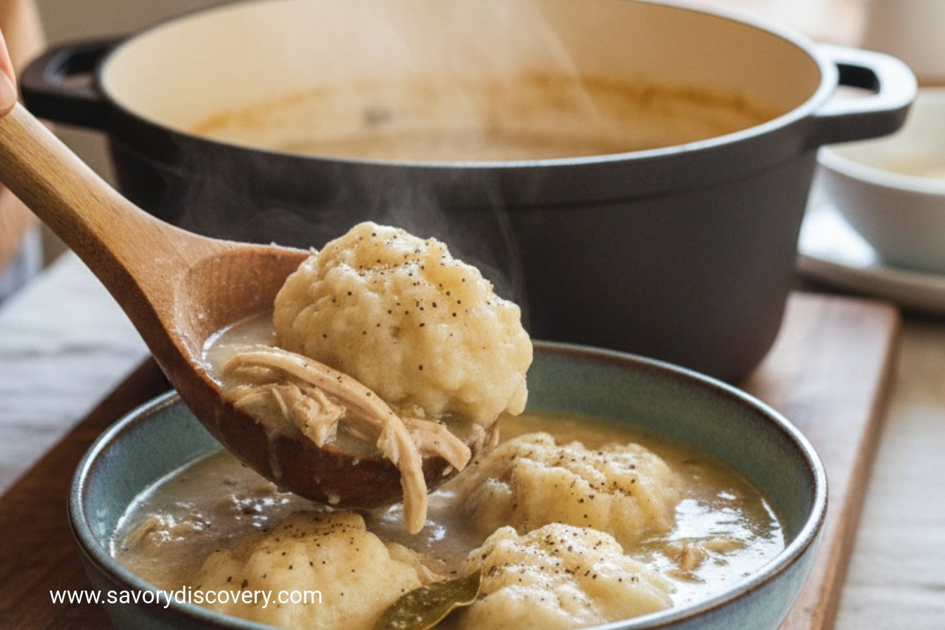 Easy Chicken and Dumplings