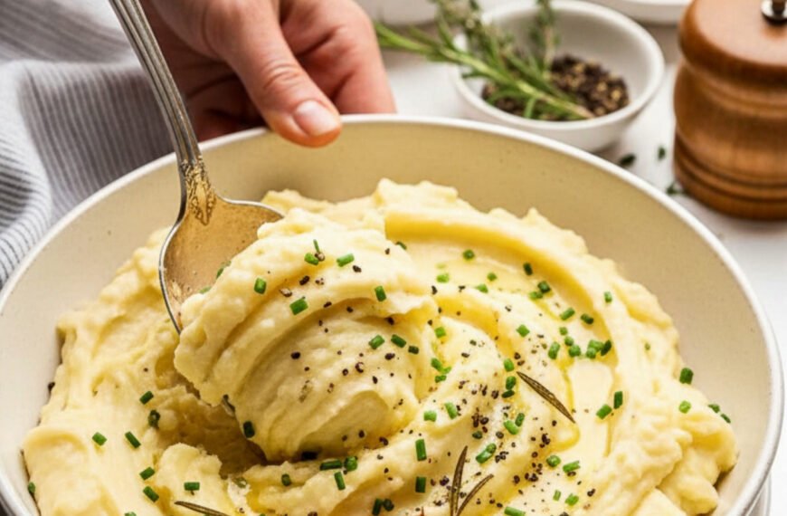 Creamiest Garlic Mashed Potato Perfection