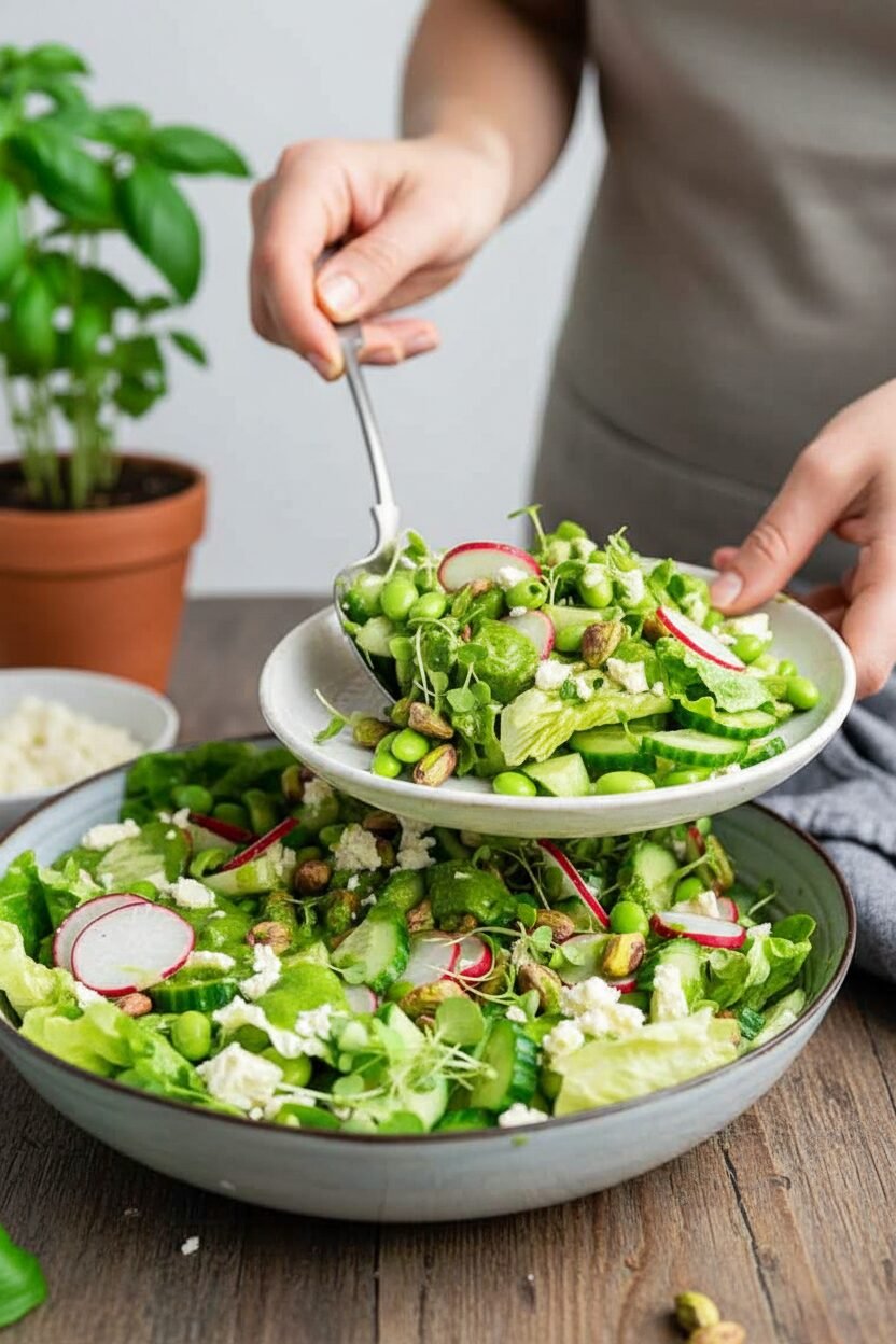 Creamy Avocado Goddess Salad