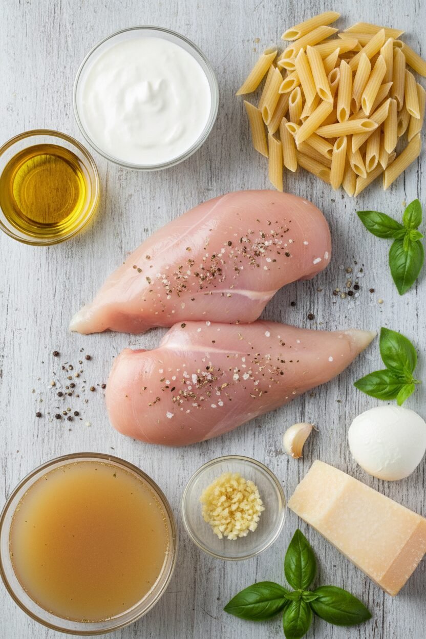 Creamy Chicken Alfredo Skillet