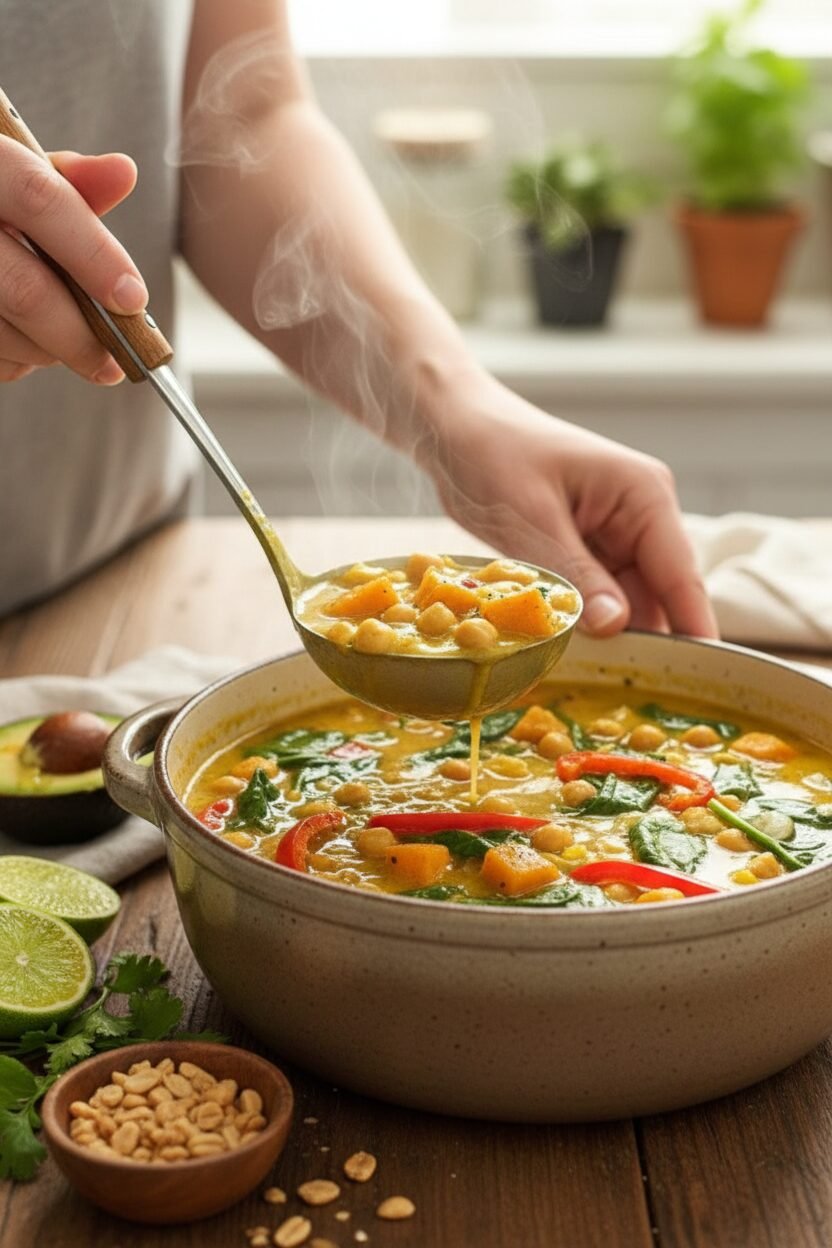 Creamy Coconut Sweet Potato Chowder