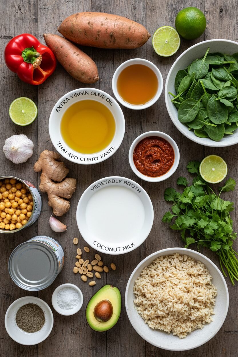 Creamy Coconut Sweet Potato Chowder