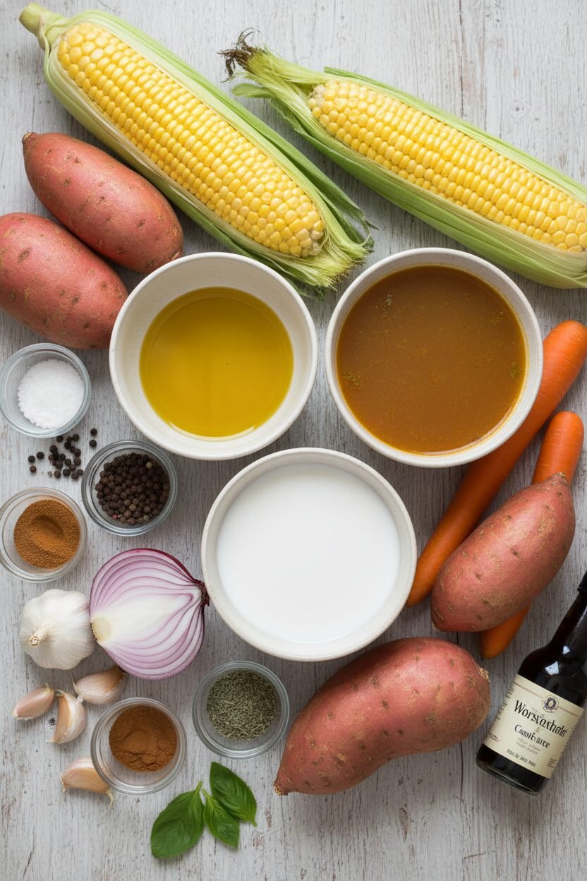Creamy Coconut Sweet Potato Chowder