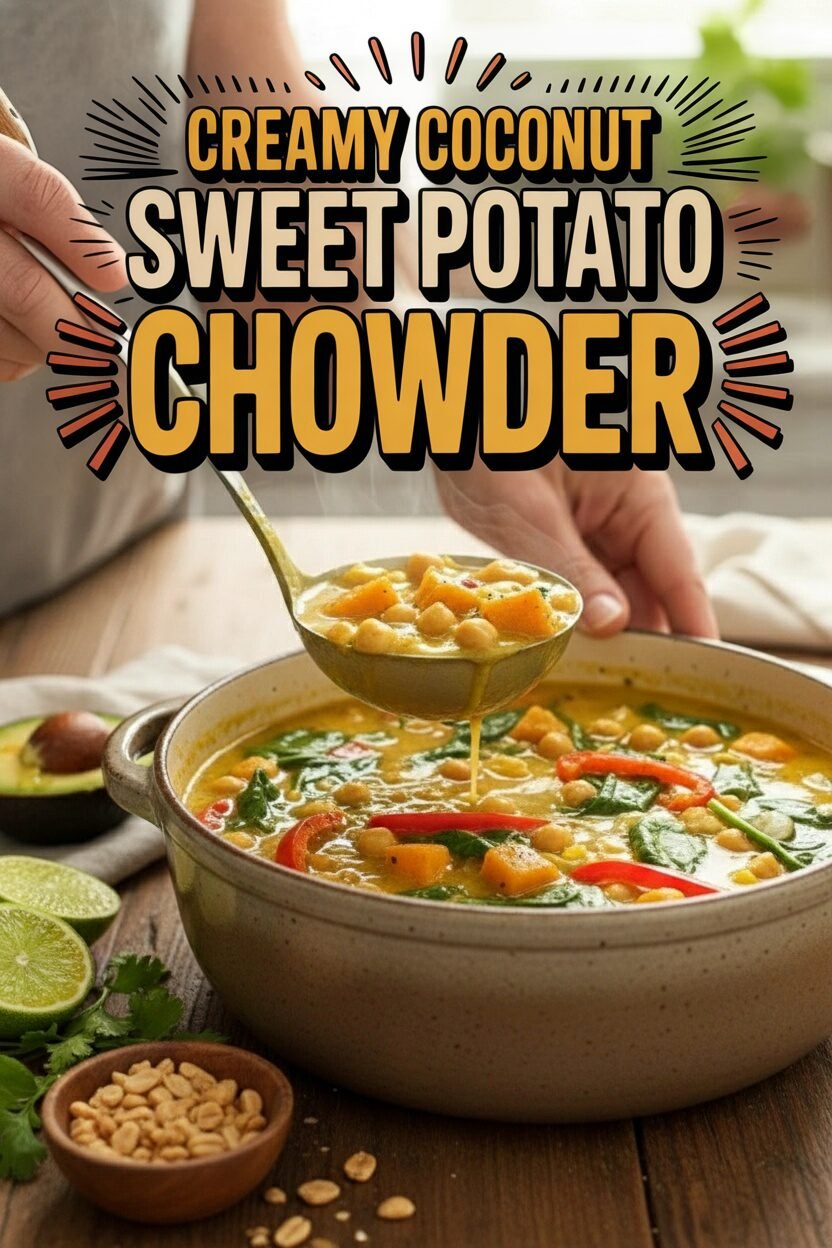 Creamy Coconut Sweet Potato Chowder