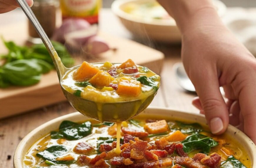 Healthy Fiber-Packed Sweet Potato Chowder with Coconut Milk