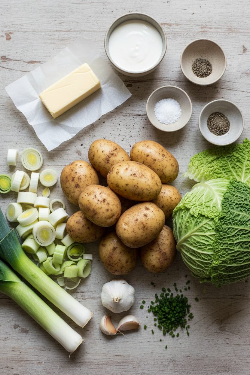 Creamy Colcannon with Buttery Leeks