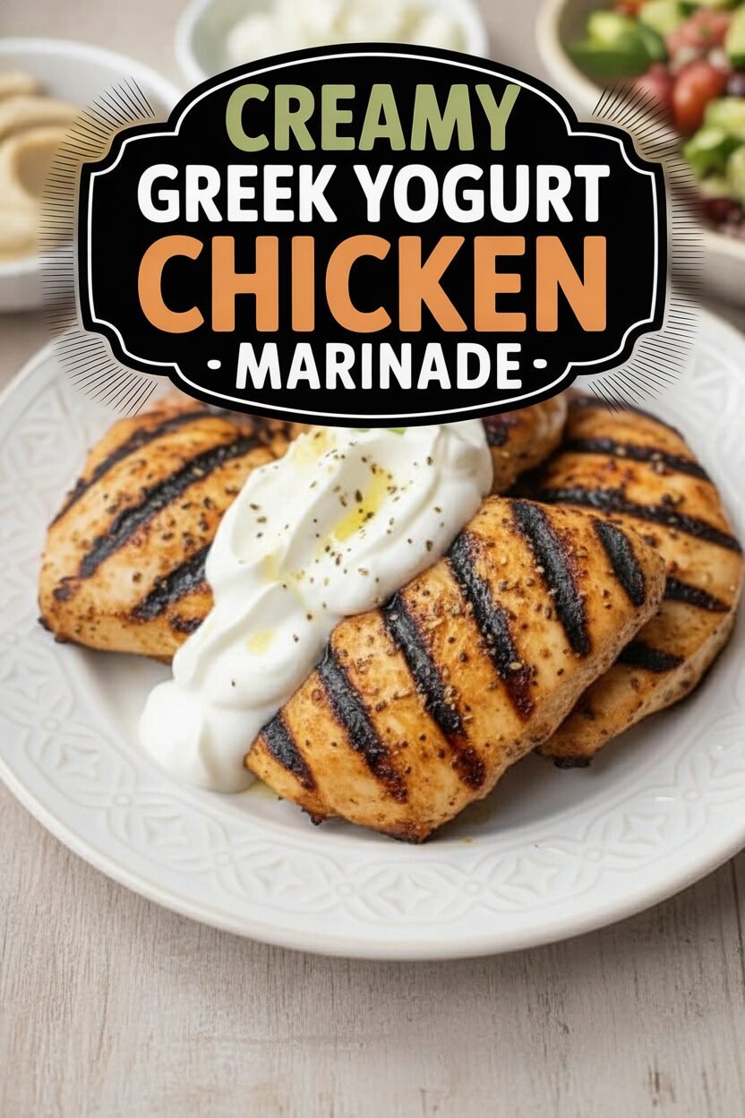 Creamy Greek Yogurt Chicken Marinade