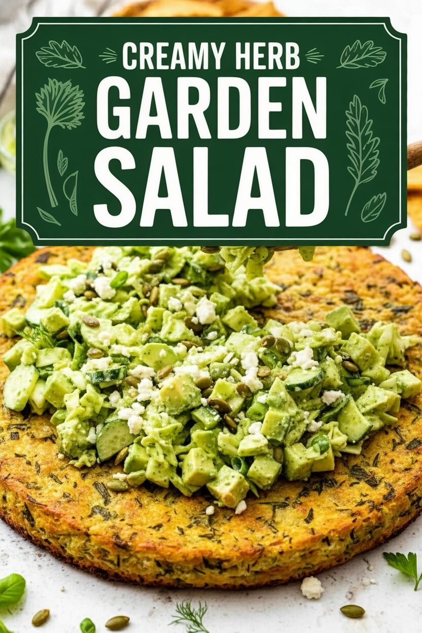 Creamy Herb Garden Salad