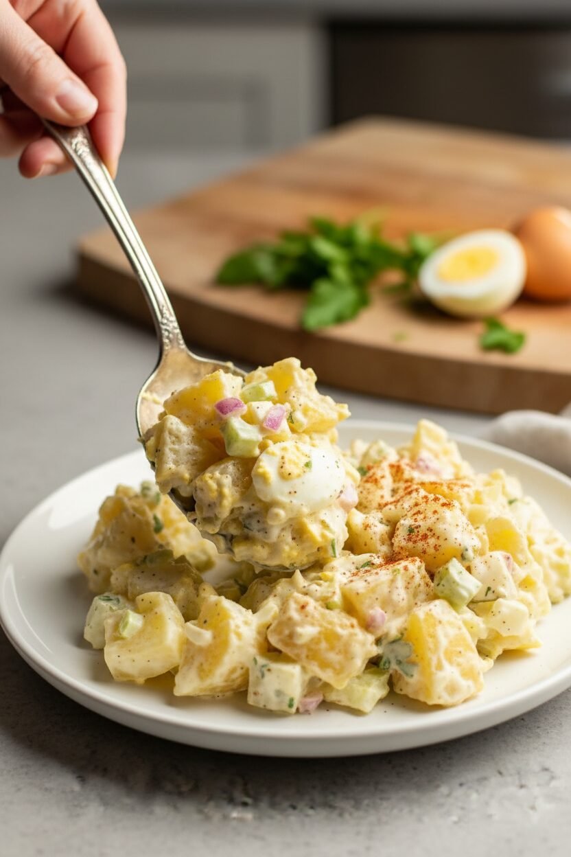 Creamy Potato and Egg Salad