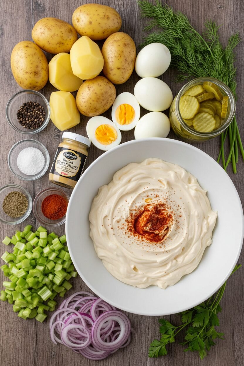 Creamy Potato and Egg Salad