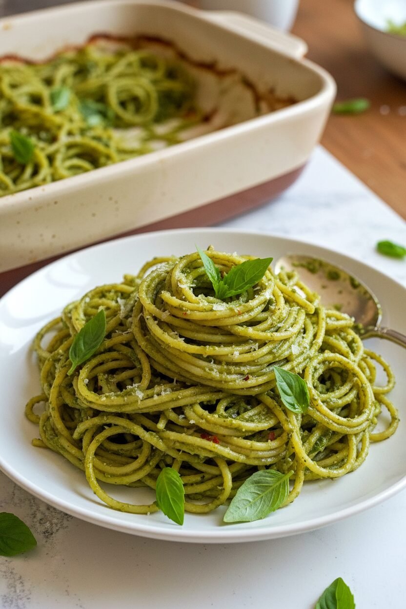 Creamy Spinach One Pot Pasta