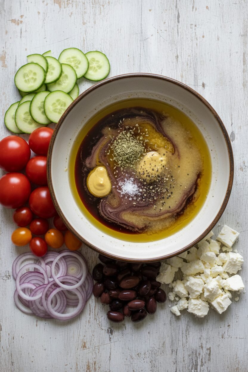 Crisp Greek Salad with Tangy Feta