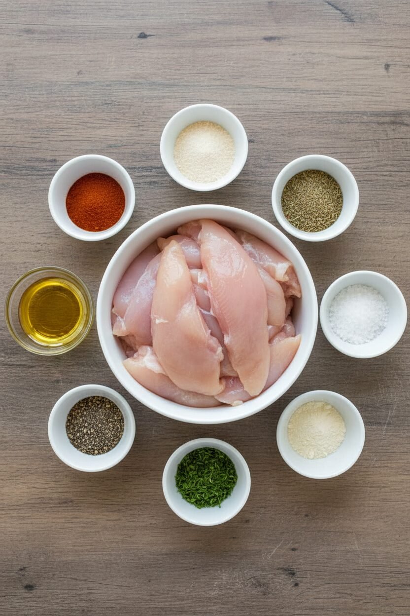 Crispy Air Fryer Chicken Strips