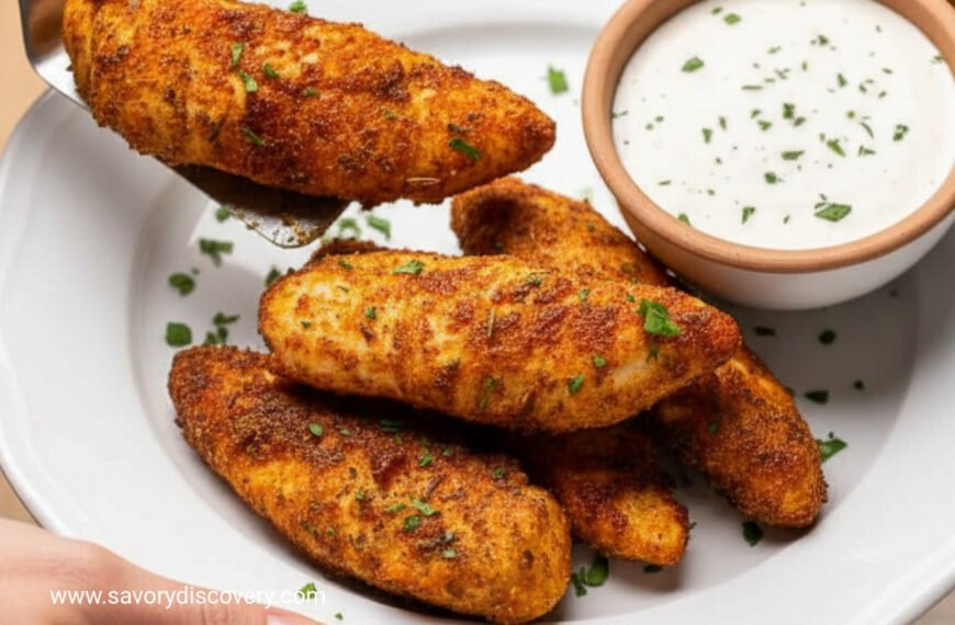 Crispy Air Fryer Chicken Strips