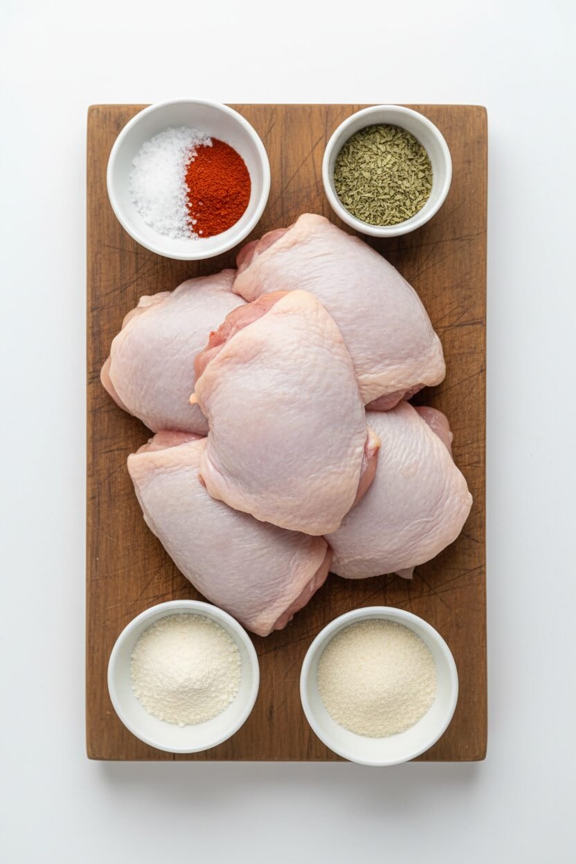 Crispy Air Fryer Chicken Thighs Recipe