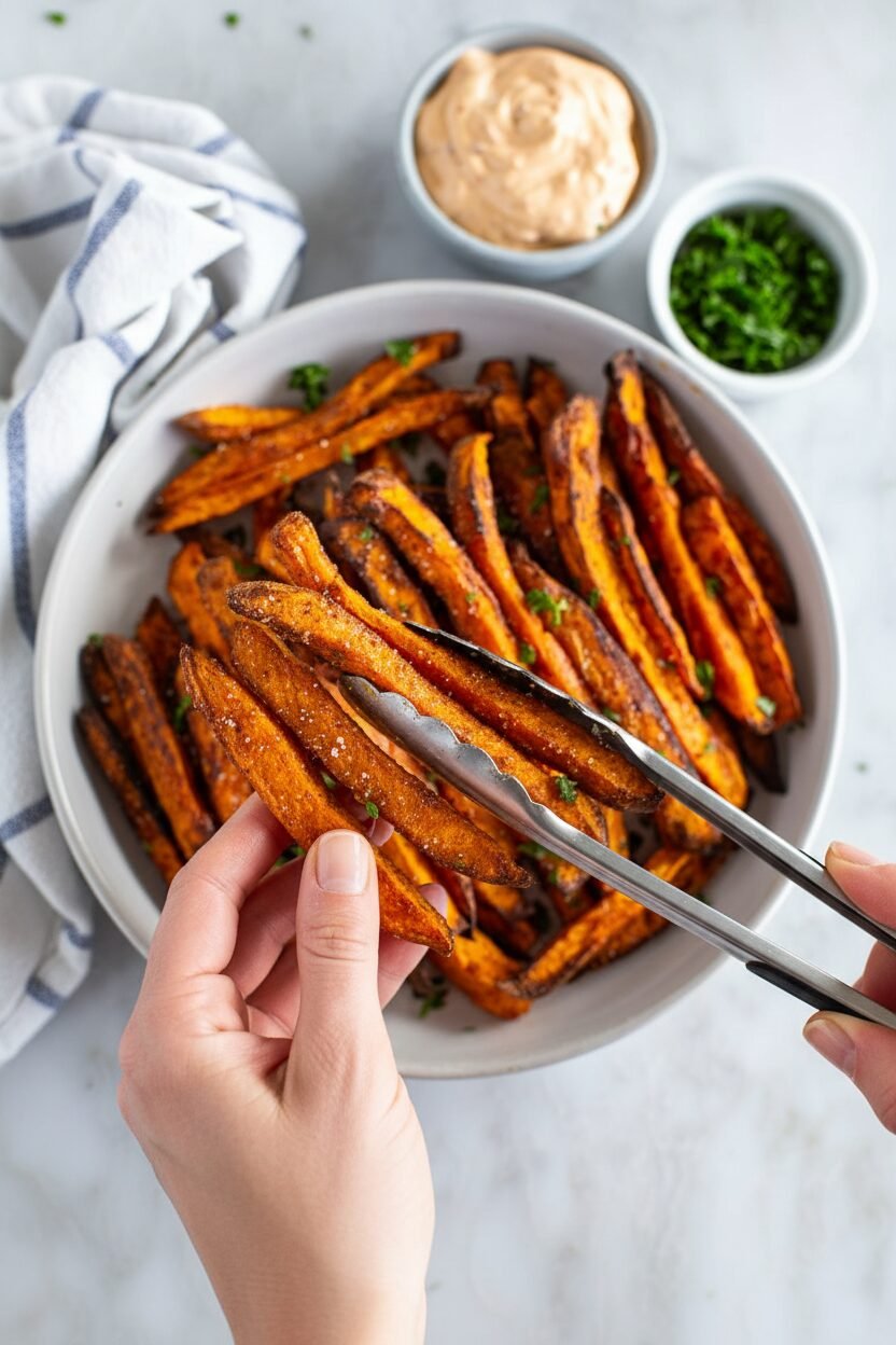 Crispy Air Fryer Sweet Potato Fries