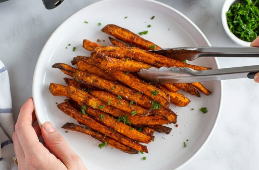 Healthy Air Fryer Sweet Potato Fries