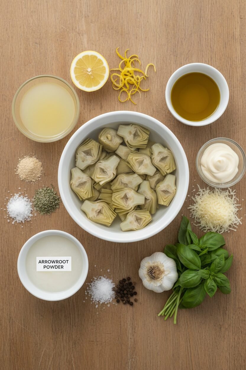 Crispy Artichoke Hearts with Lemon Aioli