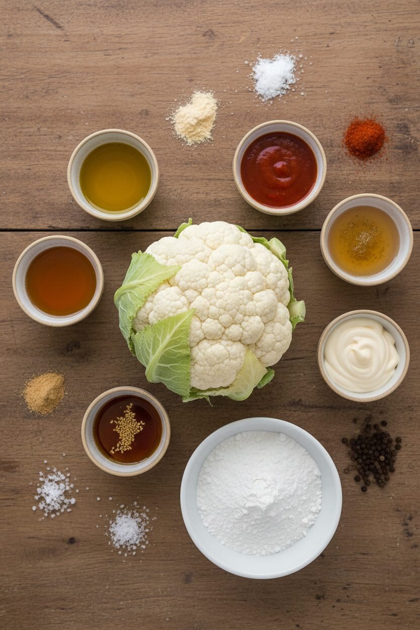 Crispy Bang Bang Cauliflower Bites