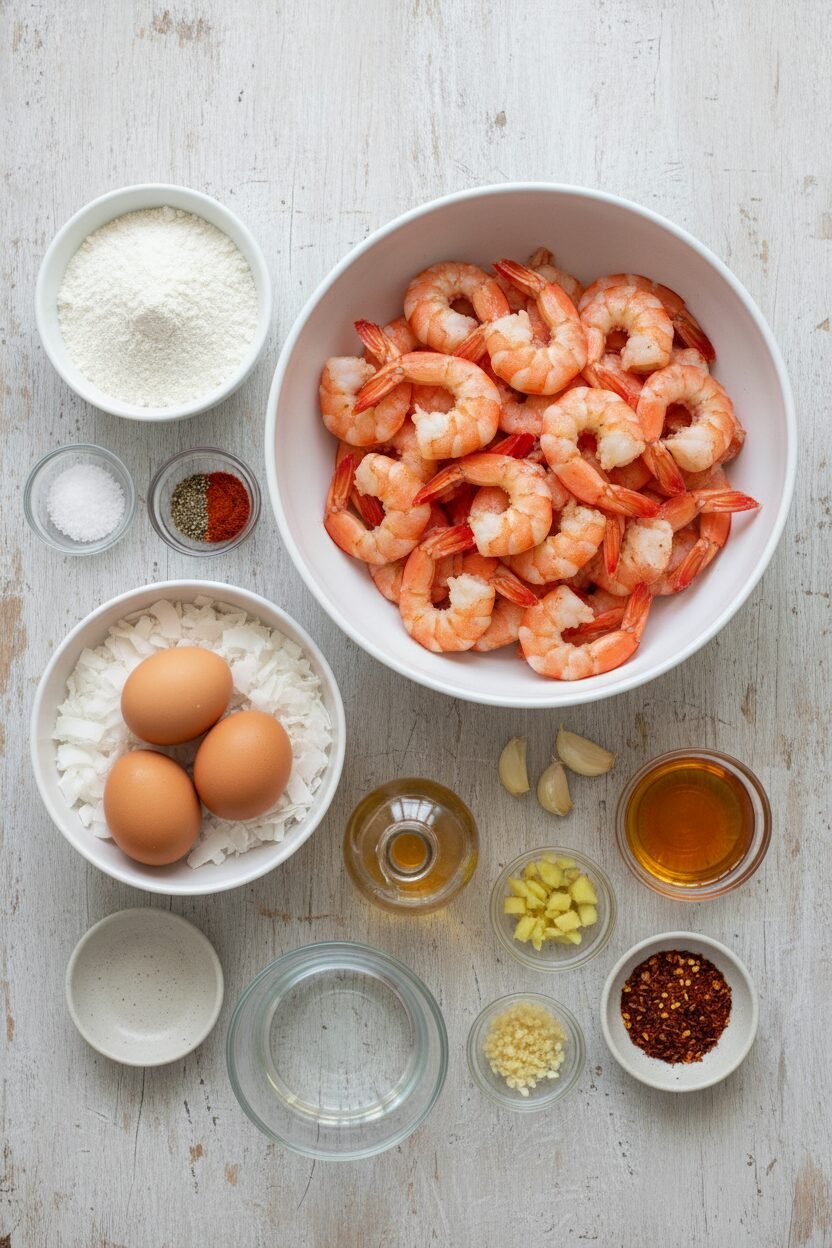 Crispy Coconut Shrimp Appetizers