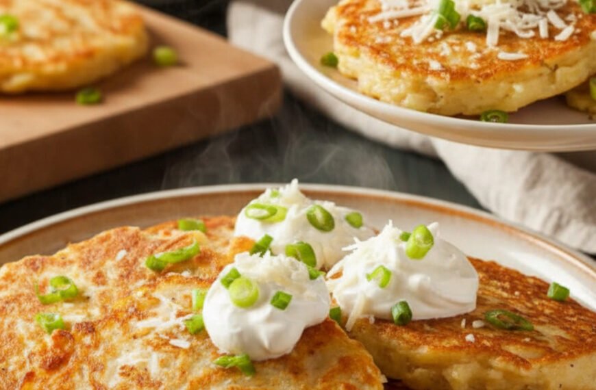 Crispy Irish Potato Pancakes
