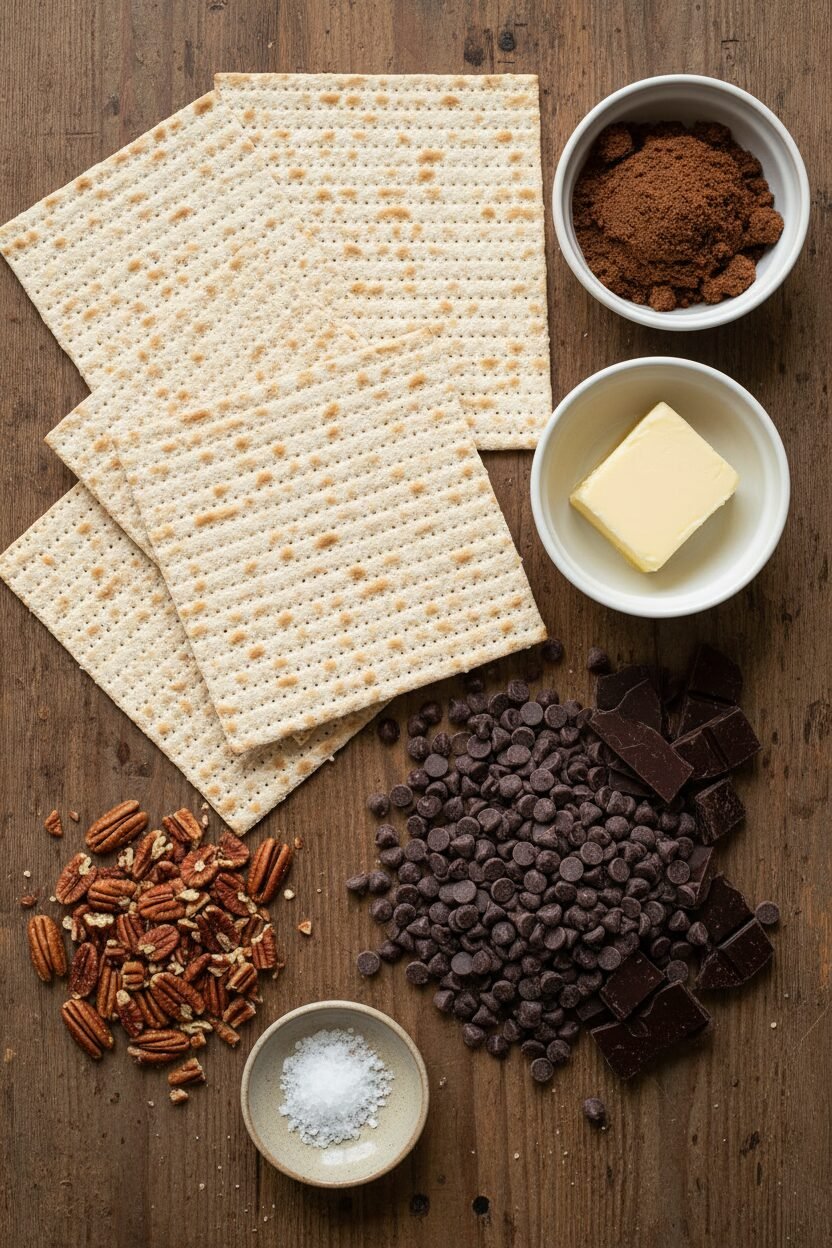 Crispy Matzo Toffee Candy