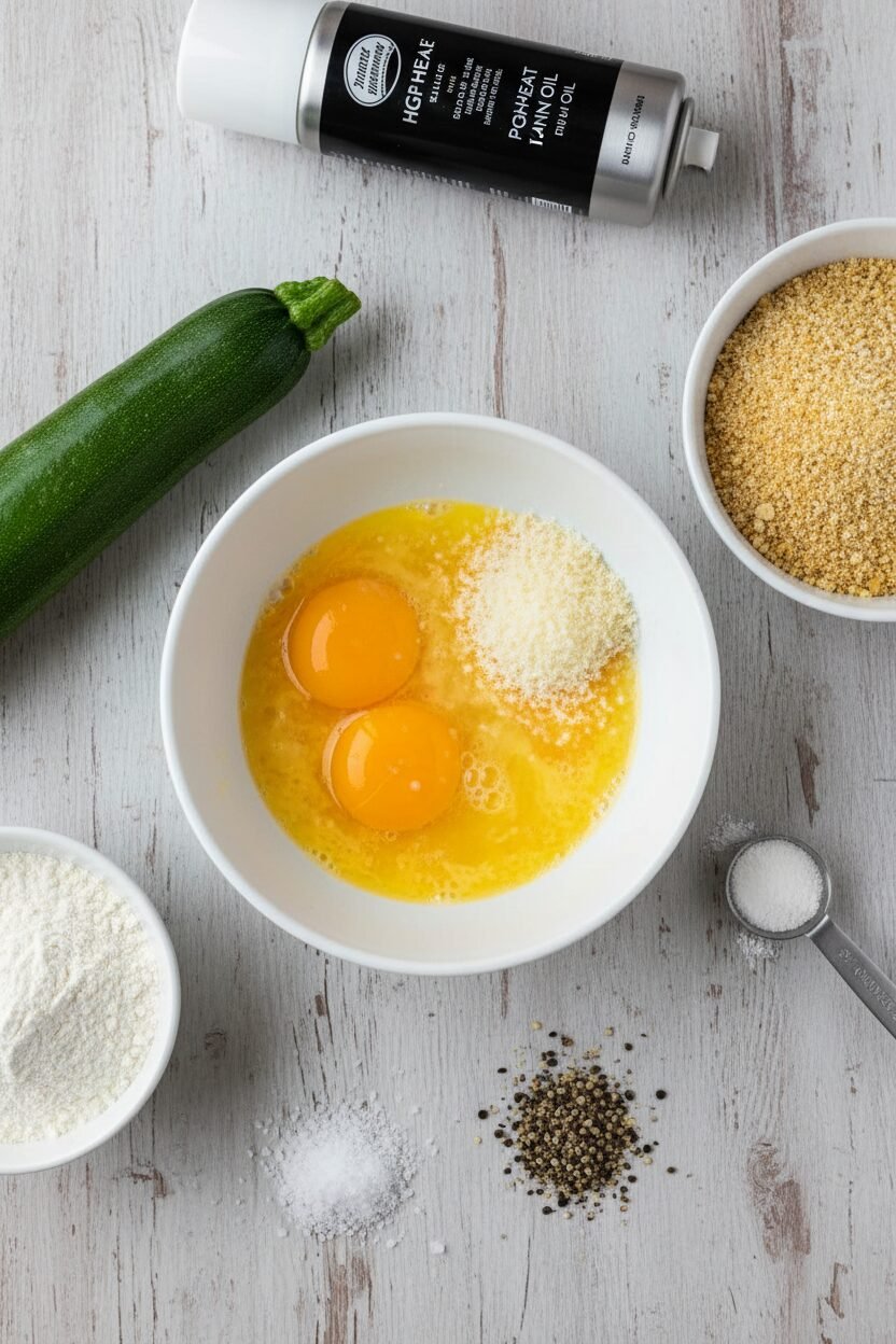 Crispy Parmesan Zucchini Fries