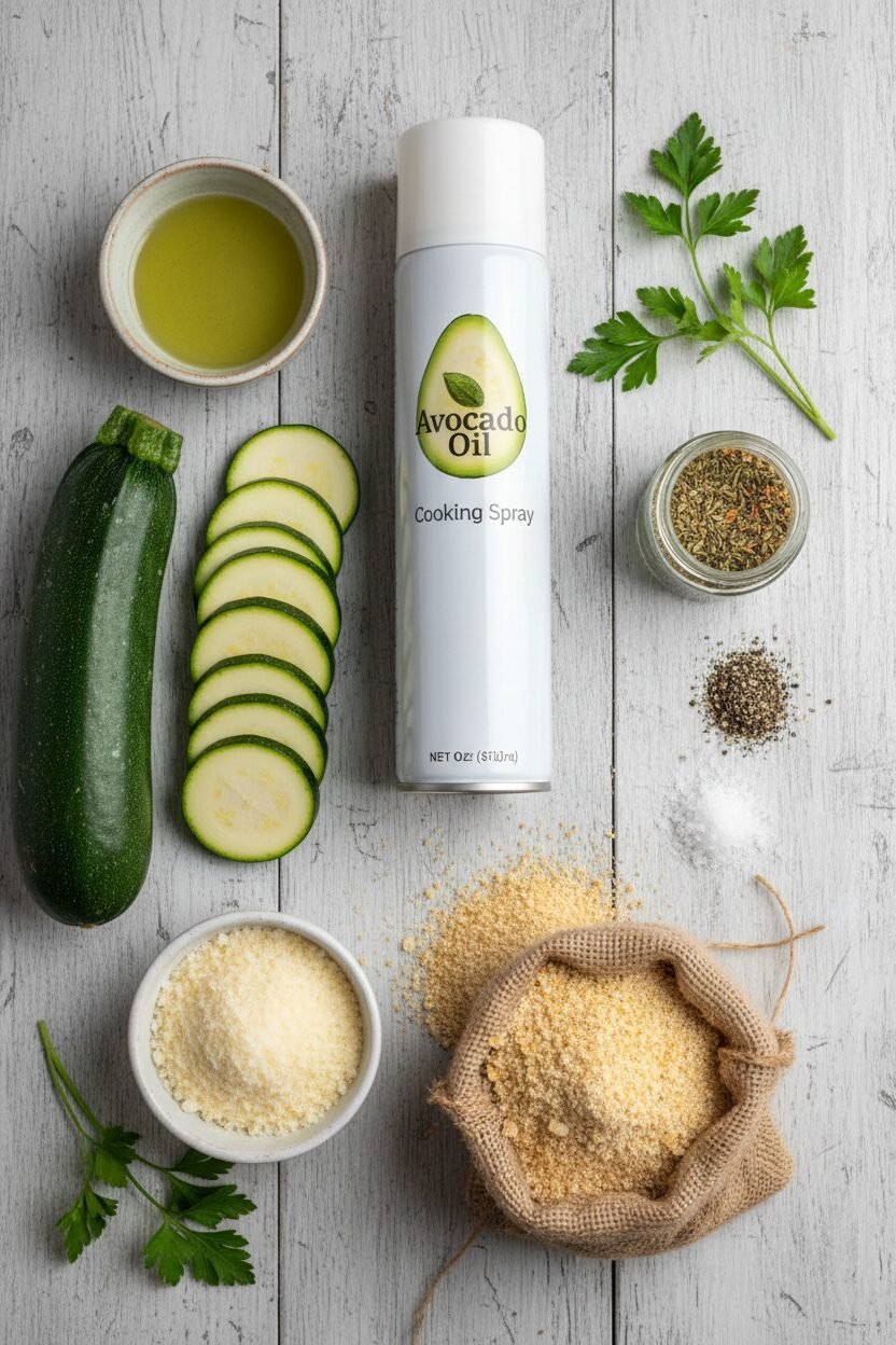 Crispy Parmesan Zucchini Fries