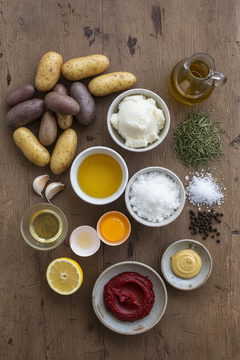 Crispy Rosemary Fingerling Potatoes