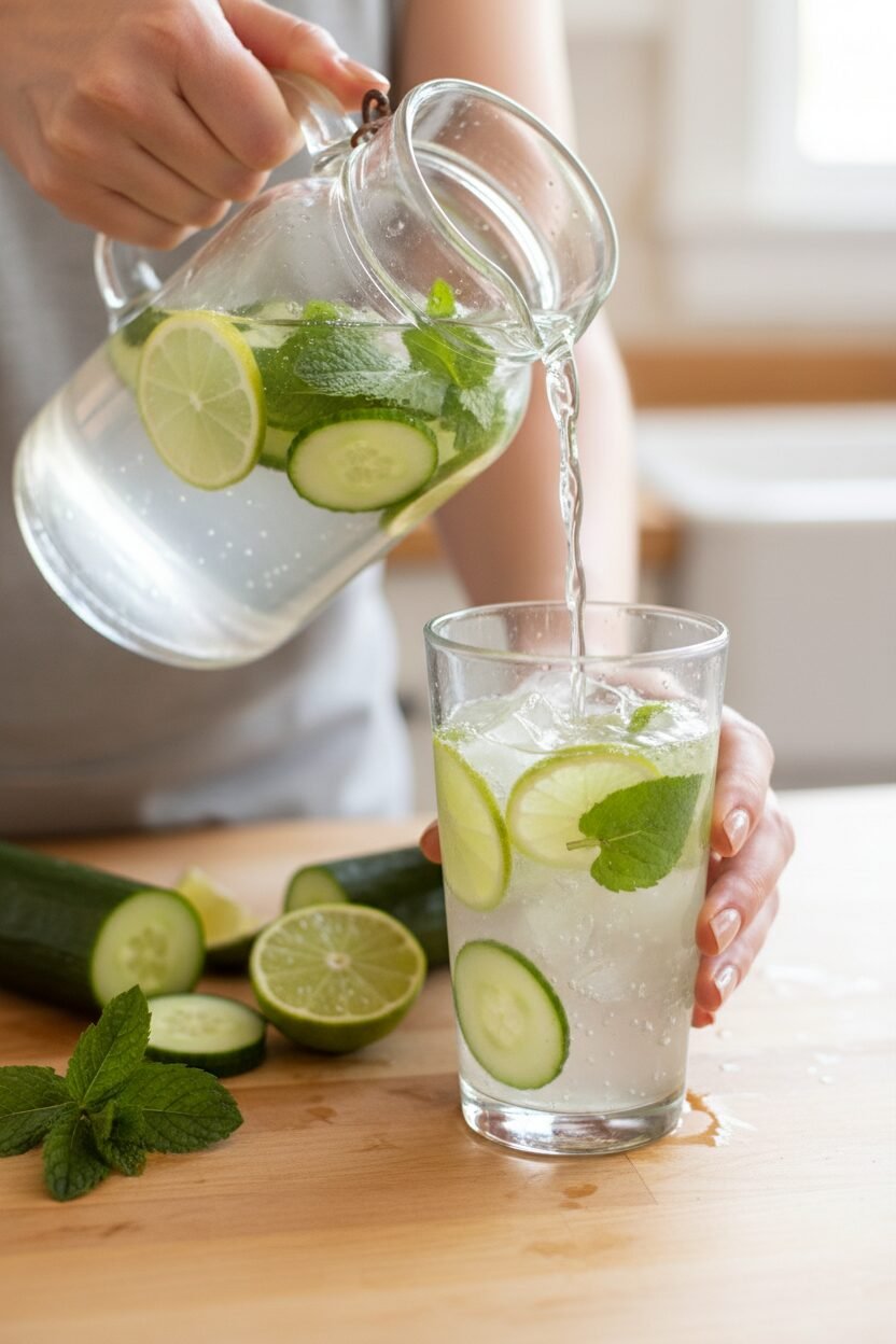 Cucumber Lime Mint Infusion