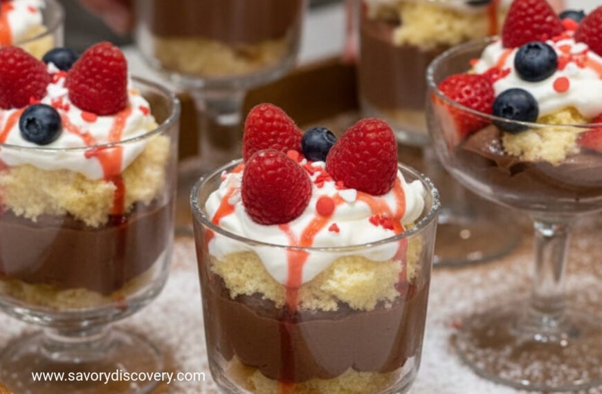 Decadent Chocolate Mousse Dessert Cups