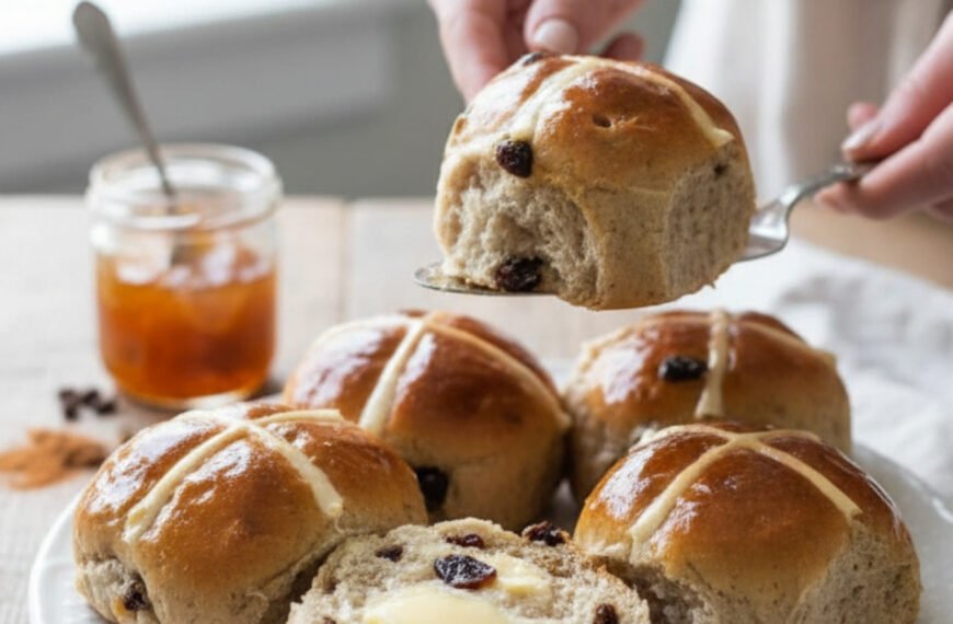 Easter Morning Spiced Fruit Buns