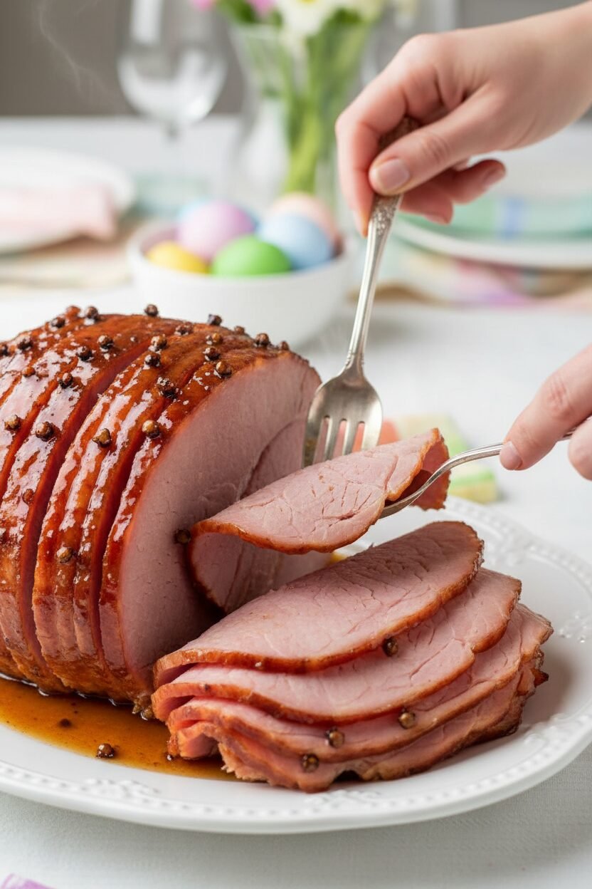 Easter Spiral Ham with Glazed Perfection