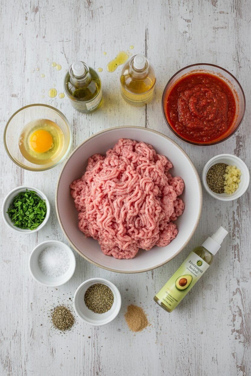 Easy Air Fryer Turkey Meatballs in Marinara